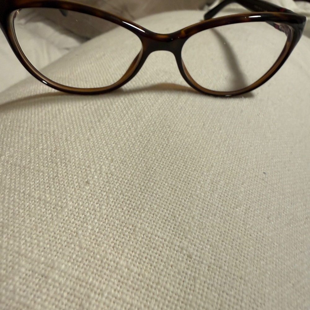 Women’s Tortoiseshell Cat-Eye Glasses Frame - Brown